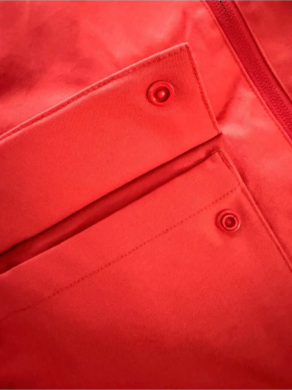 Jordan ⛳️ Men’s Coral-Red Lightweight Zip Shirt Jacket